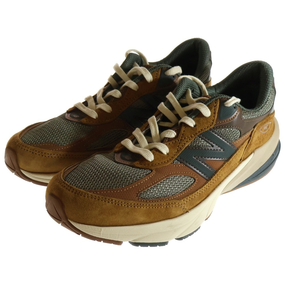 New Balance(ニューバランス) ×Carhartt WIP M990CH6 カーハート ローカットスニーカーシューズ ブラウン US7.5/25.5cm