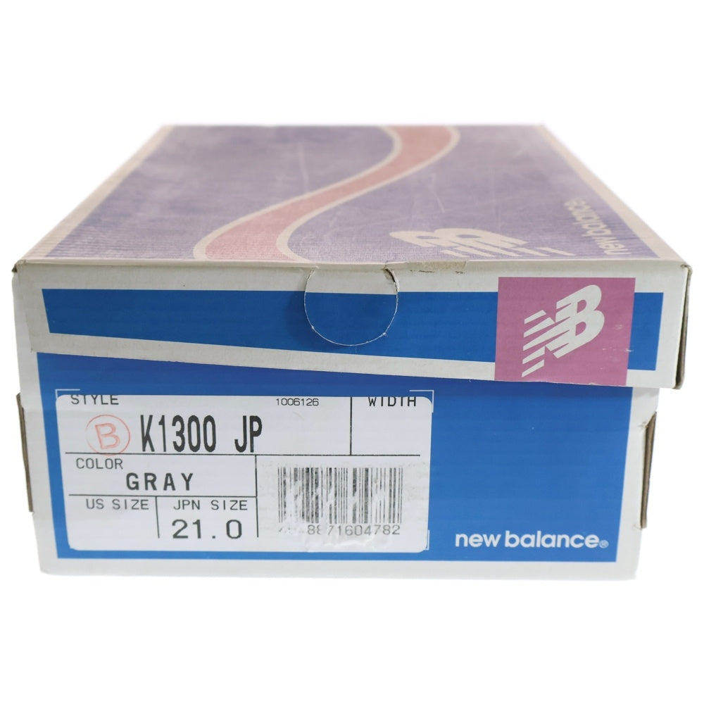 New Balance(ニューバランス) K1300JP メッシュ ローカットスニーカー グレー レディース