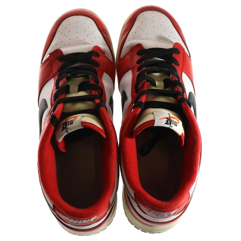 NIKE(ナイキ) DUNK LOW PREMIUM Chicago Split ダンク プレミアム シカゴ スプリット ローカットスニーカー レッド/ホワイト US12/30cm DZ2536-600