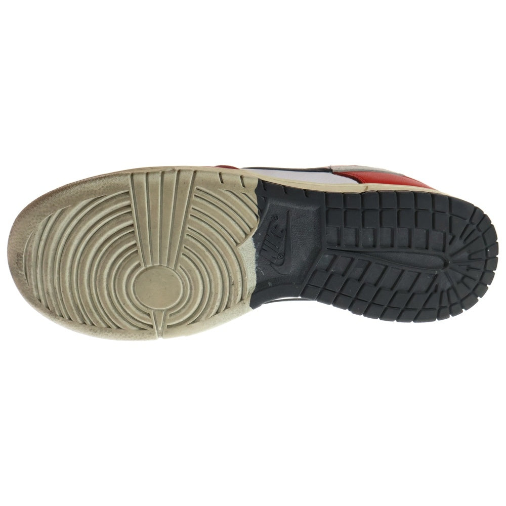 NIKE(ナイキ) DUNK LOW PREMIUM Chicago Split ダンク プレミアム シカゴ スプリット ローカットスニーカー レッド/ホワイト US12/30cm DZ2536-600