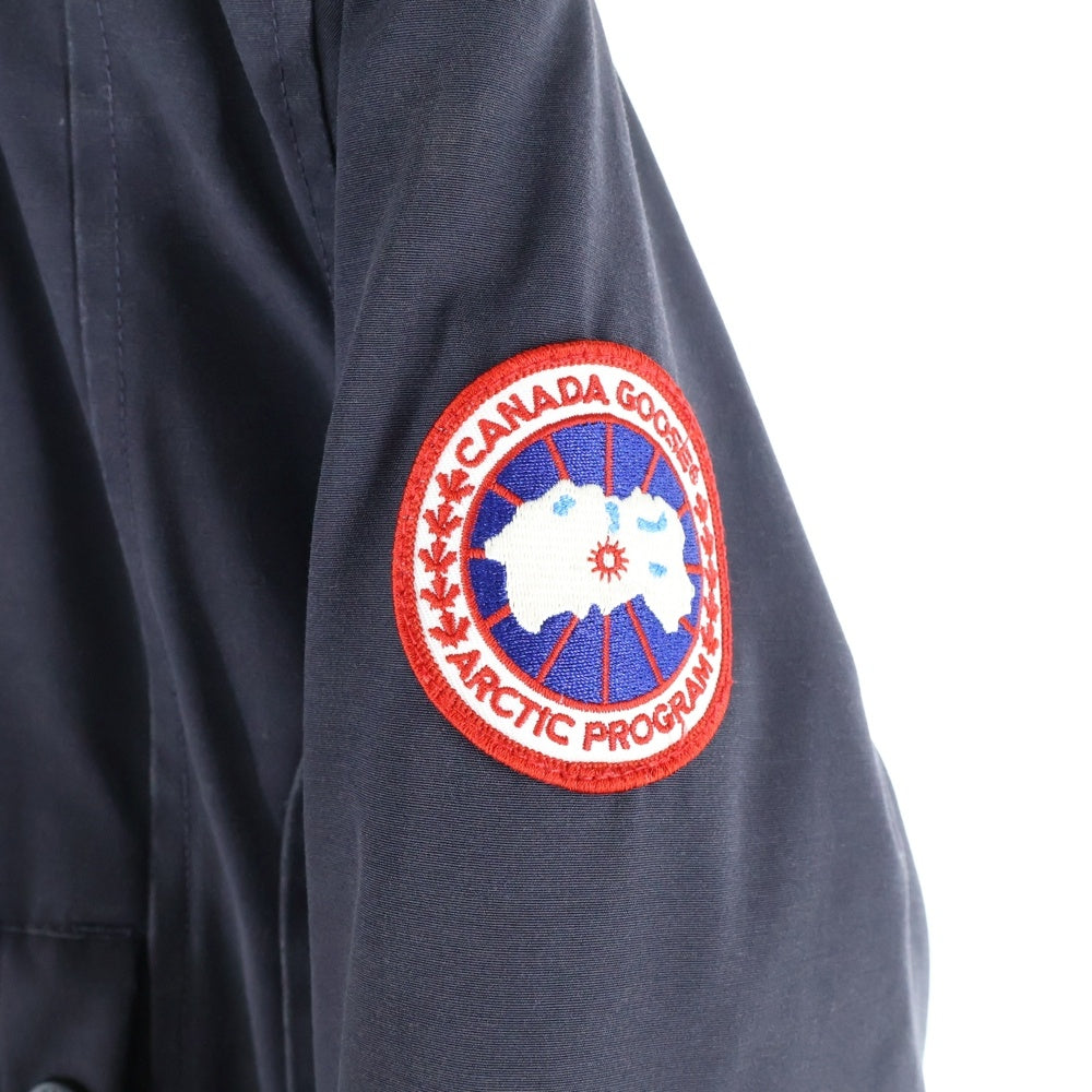 CANADA GOOSE(カナダグース) KENSINGTON PARKA ケンジントン ロゴワッペン ファー フーデッド ダウンジャケット ネイビー 2506L