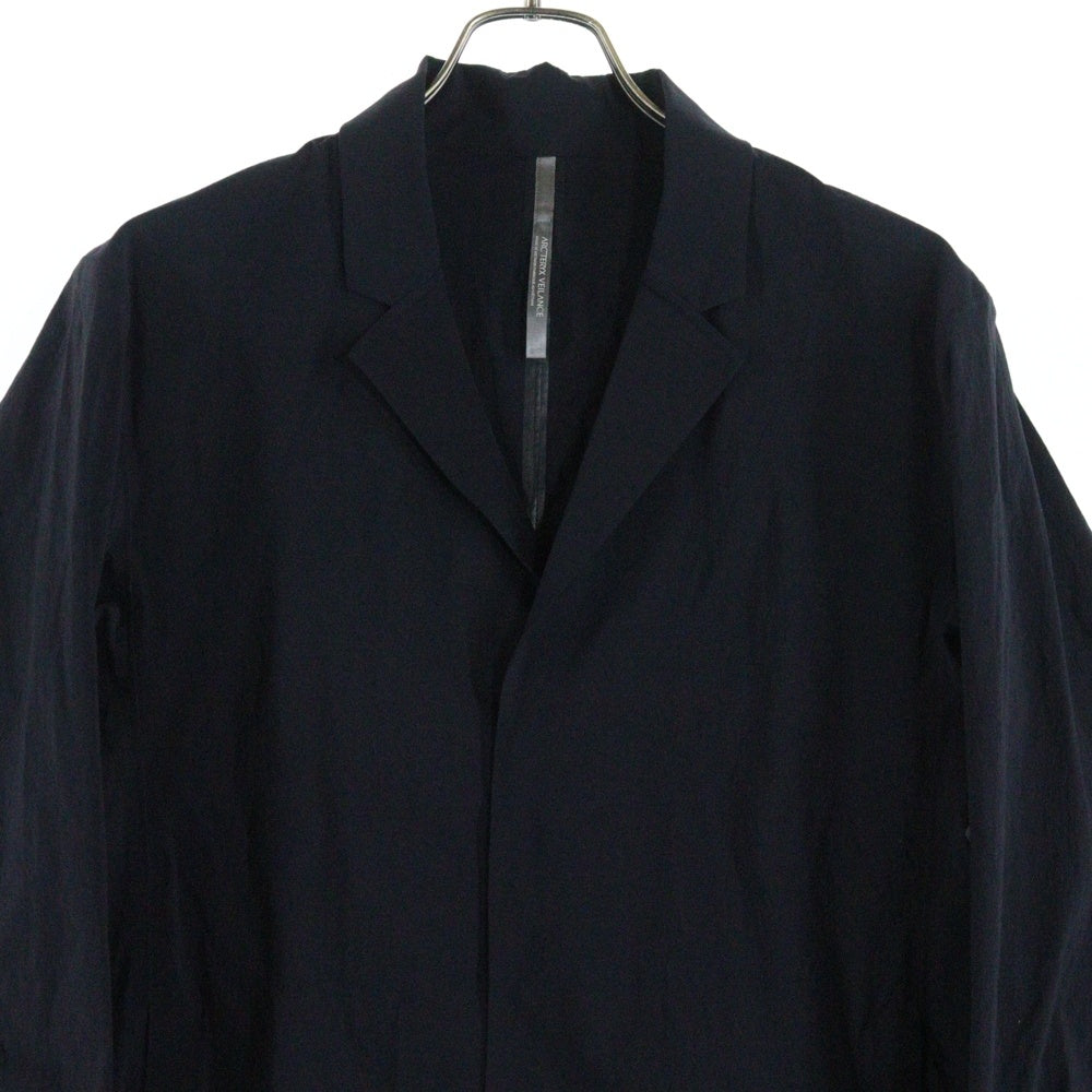 ARC'TERYX(アークテリクス) VELIENCE SPARE LT BLAZER ヴェイランス スピア 3B フロントボタン テーラードジャケット ブレザー ブラック X000007659