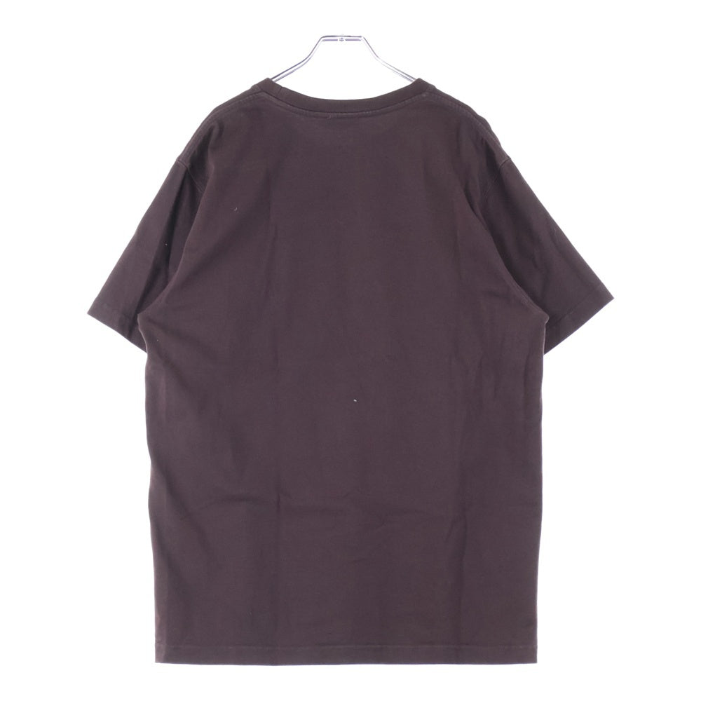DIOR(ディオール) CDアイコン ロゴ刺繍 クルーネック 半袖Tシャツ カットソー ブラウン 943J605A0554