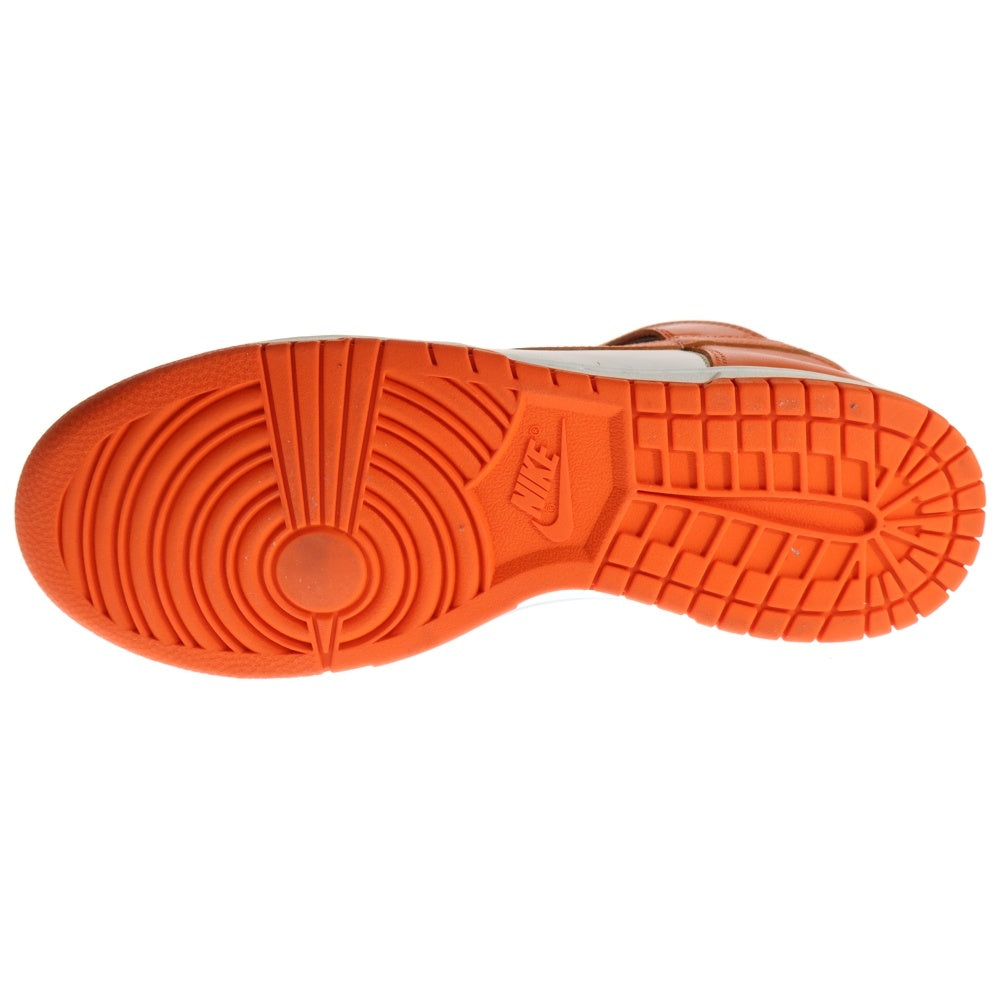 NIKE(ナイキ) DUNK HI RETRO ORANGE BLAZE ダンク ハイ レトロ オレンジブレイズ ハイカットスニーカー オレンジ/ホワイト US9/27cm DD1399-101