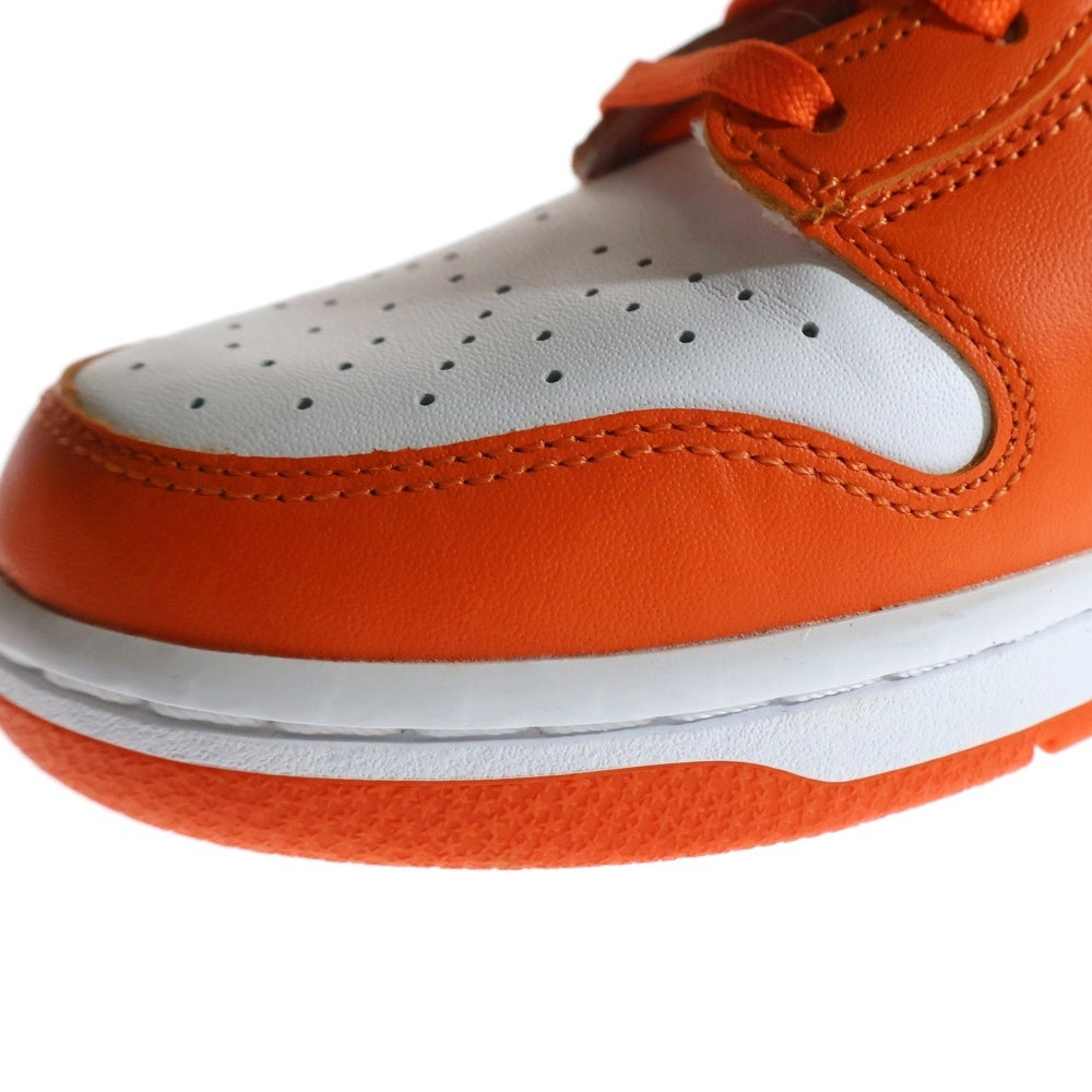 NIKE(ナイキ) DUNK HI RETRO ORANGE BLAZE ダンク ハイ レトロ オレンジブレイズ ハイカットスニーカー オレンジ/ホワイト US9/27cm DD1399-101