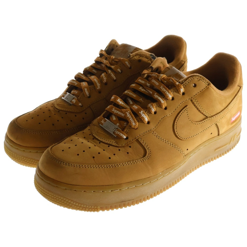 NIKE(ナイキ) ×SUPREME AIR FORCE 1 LOW シュプリーム エアフォース1 ローカットスニーカー ブラウン US9.5/27.5cm DN1555-200