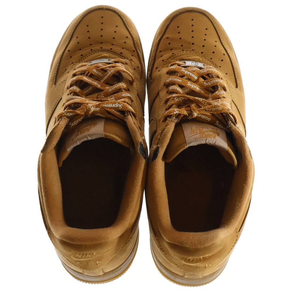 NIKE(ナイキ) ×SUPREME AIR FORCE 1 LOW シュプリーム エアフォース1 ローカットスニーカー ブラウン US9.5/27.5cm DN1555-200