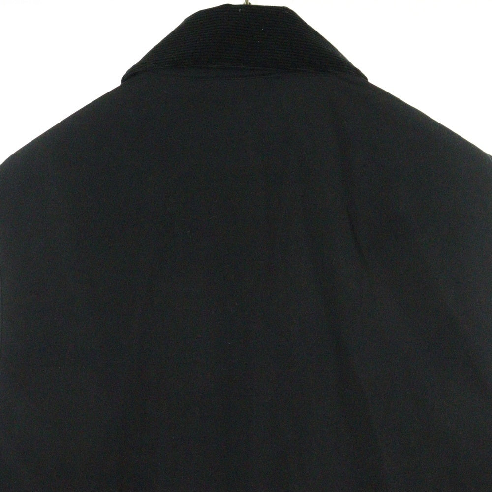 Barbour(バブアー) 23SS BEDALE VEST ジップアップ ビデイル オイルド ベスト ブラック 232MGIS002