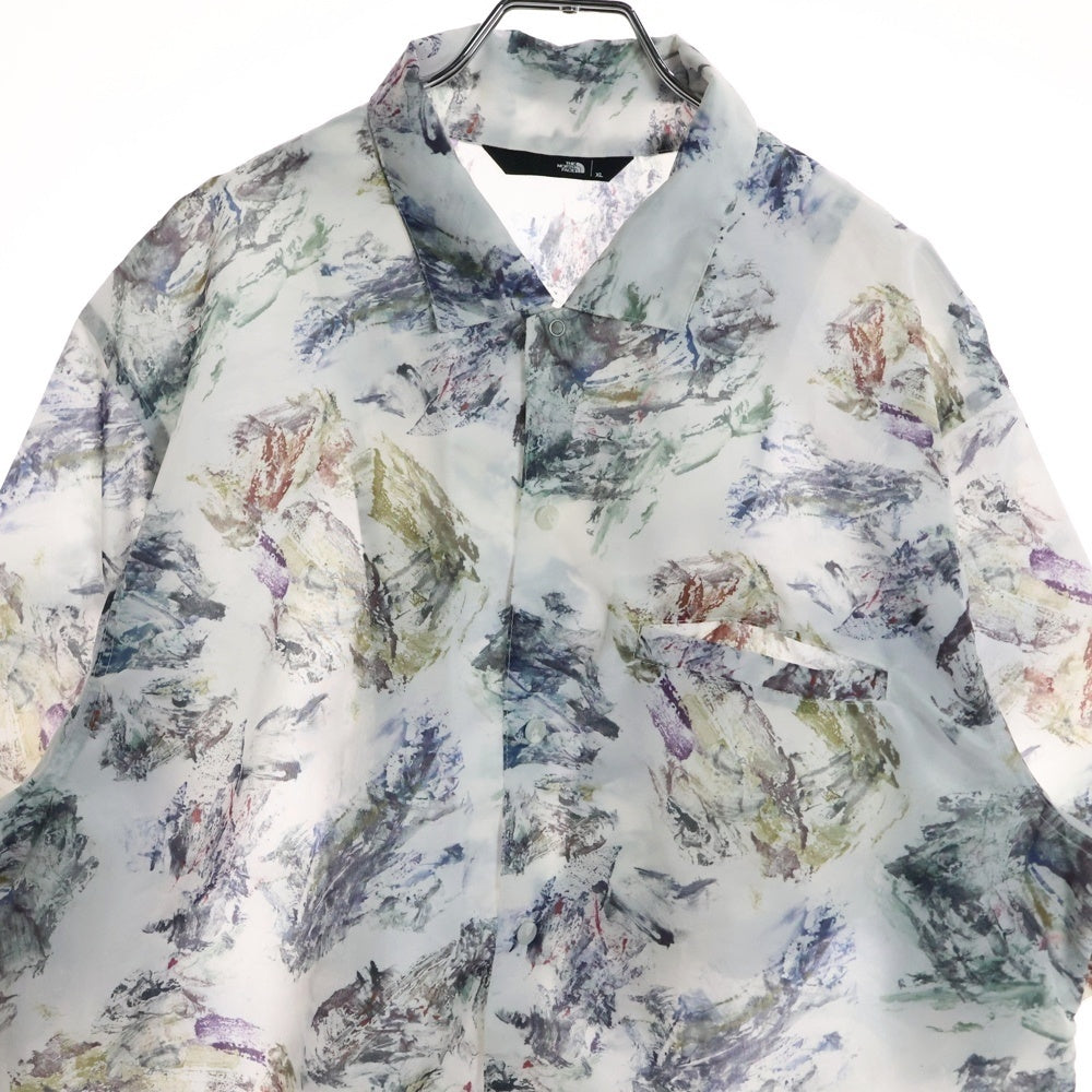 THE NORTH FACE(ザノースフェイス) S/S Walls Shirt ショートスリーブ ウォールズ 半袖シャツ ホワイト NR22204