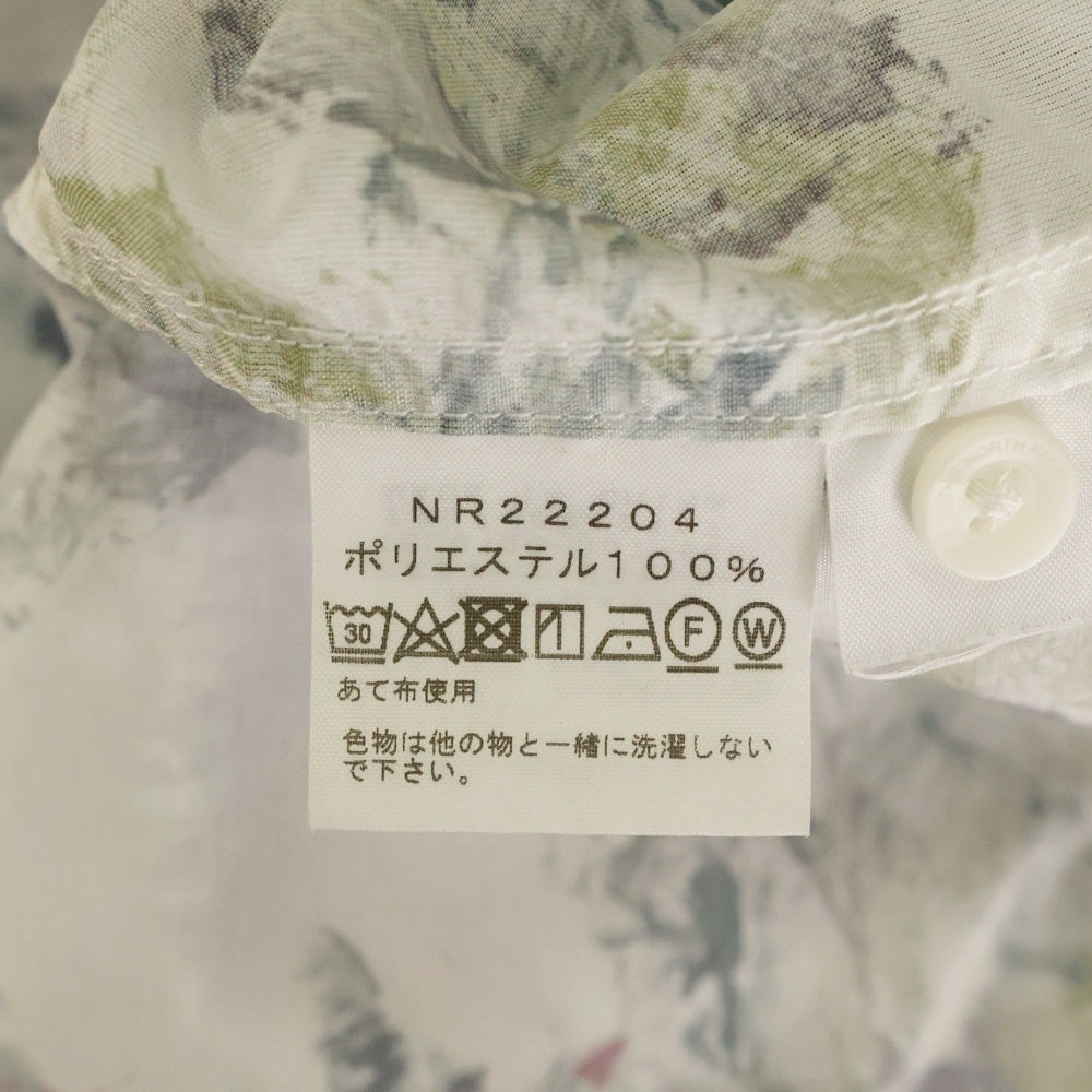 THE NORTH FACE(ザノースフェイス) S/S Walls Shirt ショートスリーブ ウォールズ 半袖シャツ ホワイト NR22204