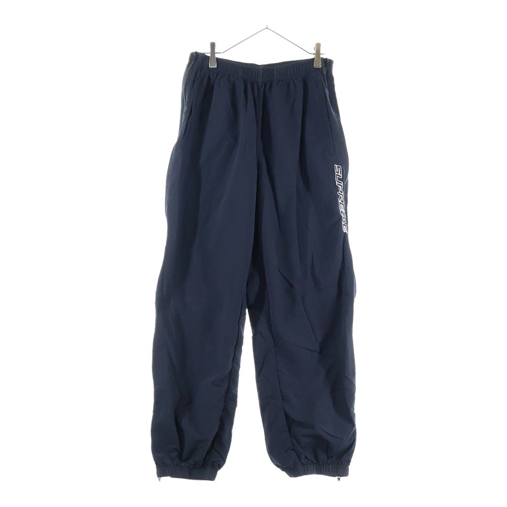 SUPREME(シュプリーム) 23SS Full Zip Baggy Warm Up Pant フルジップ バギー ウォームアップ ナイロン トラックパンツ ブラック