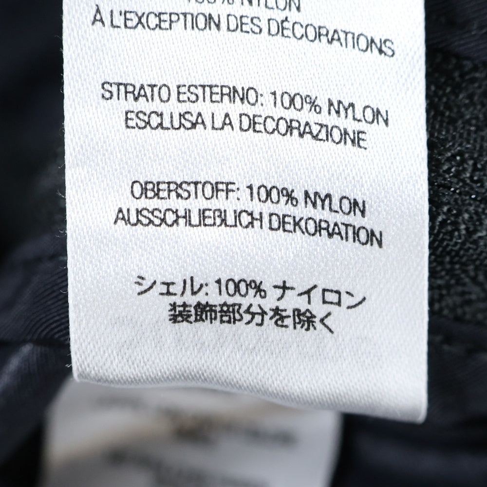 SUPREME(シュプリーム) 23SS Full Zip Baggy Warm Up Pant フルジップ バギー ウォームアップ ナイロン トラックパンツ ブラック