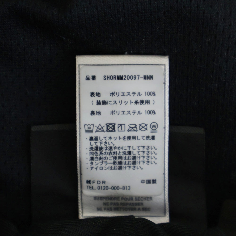 mastermind JAPAN(マスターマインドジャパン) ×Mastermind ミッチェルアンドネス スカルプリント メッシュ ハーフパンツ ブラック/ホワイト SHORMM20097-MNN