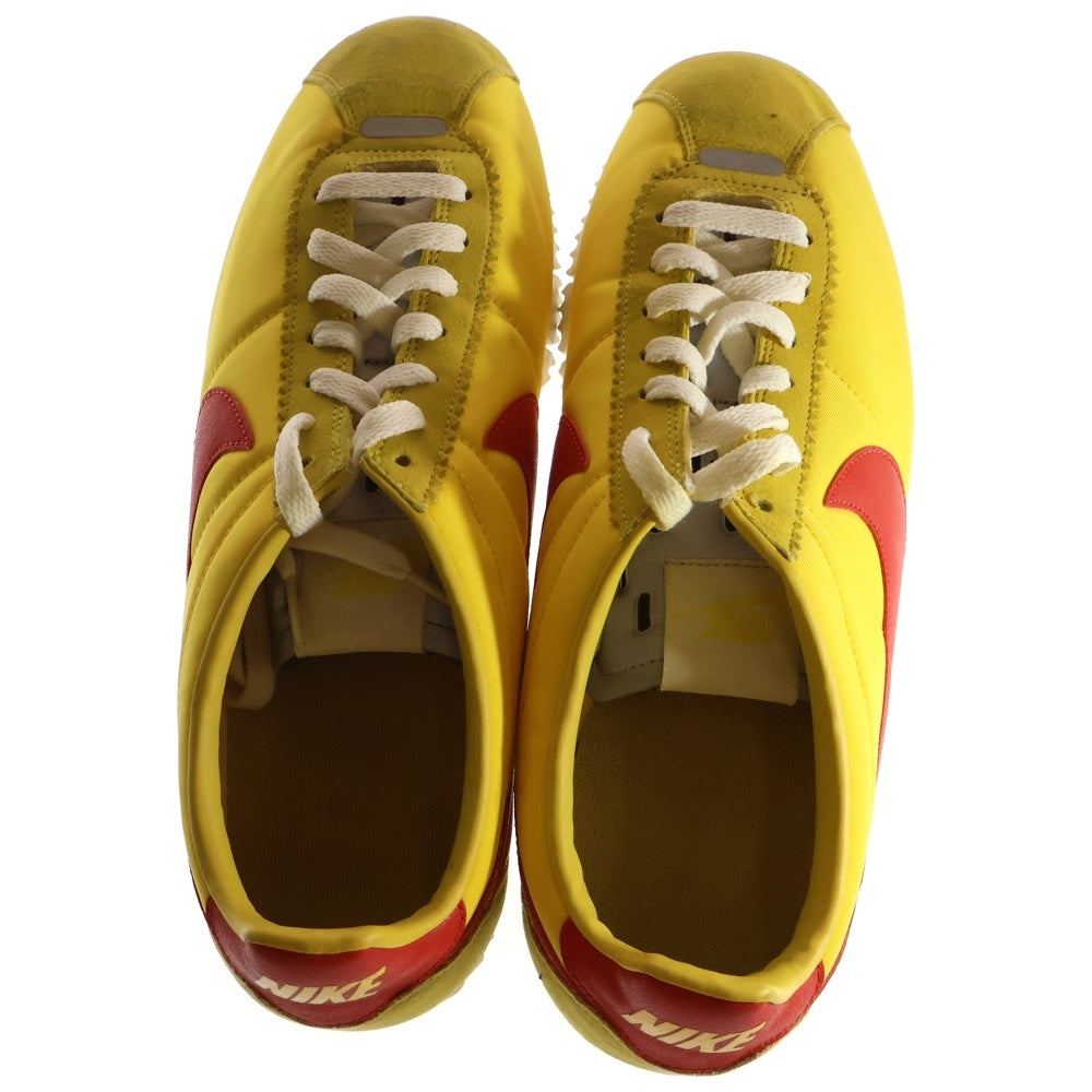 NIKE(ナイキ) CORTEZ NM QS コルテッツ ローカットスニーカー イエロー US10.5/28.5cm 621328-780