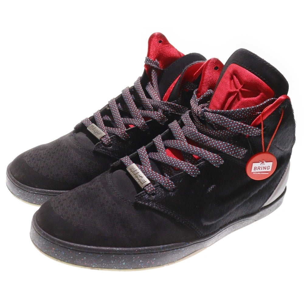 NIKE(ナイキ) KOBE 9 NSW LIFESTYLE YOH QS コービー9 ライフスタイル ファー ハイカットスニーカー ブラック US10/28cm 647594-001