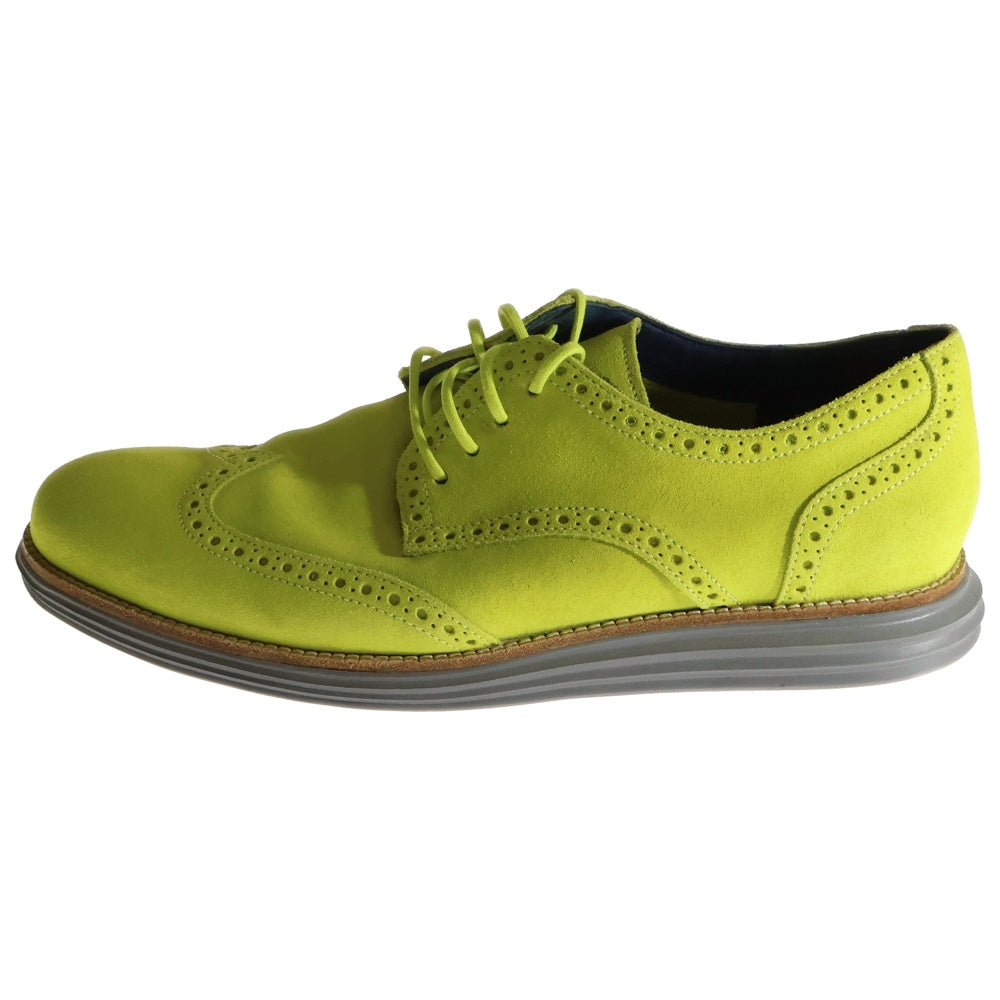 NIKE(ナイキ) ×COLE HAAN LUNARGRAND コールハーン ルナグランド ウイングチップ スエード ローカットスニーカー ライトグリーン US11/29cm C11500