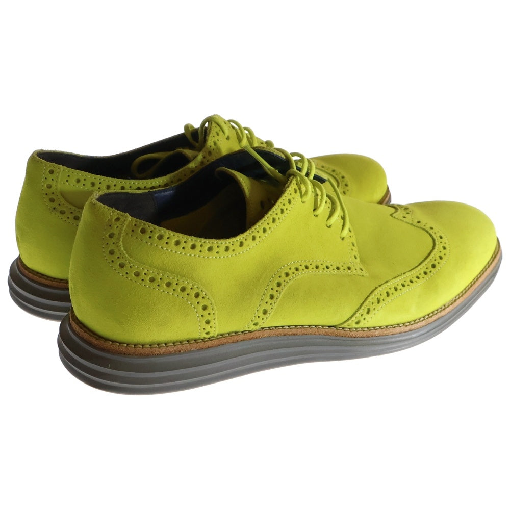 NIKE(ナイキ) ×COLE HAAN LUNARGRAND コールハーン ルナグランド ウイングチップ スエード ローカットスニーカー ライトグリーン US11/29cm C11500