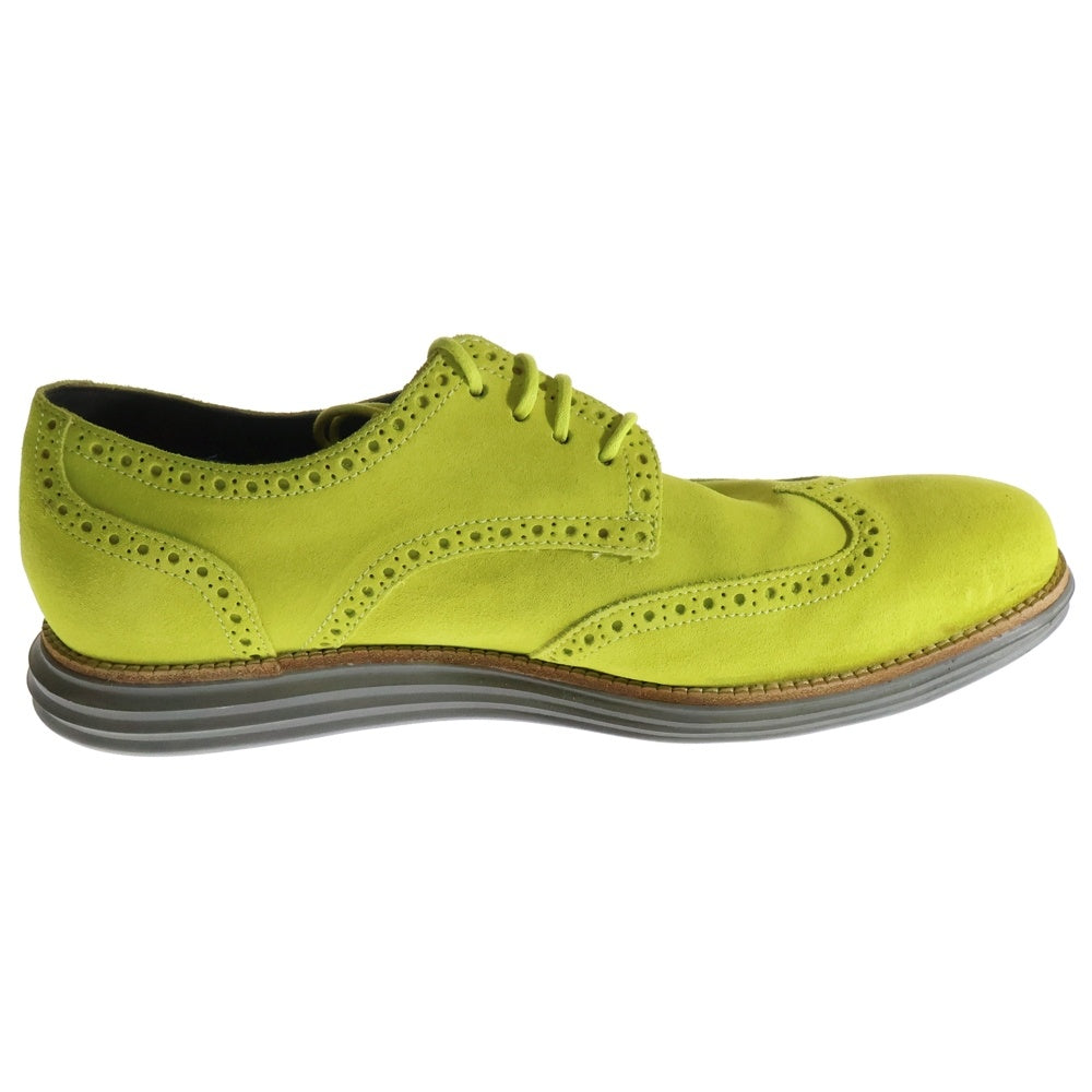 NIKE(ナイキ) ×COLE HAAN LUNARGRAND コールハーン ルナグランド ウイングチップ スエード ローカットスニーカー ライトグリーン US11/29cm C11500