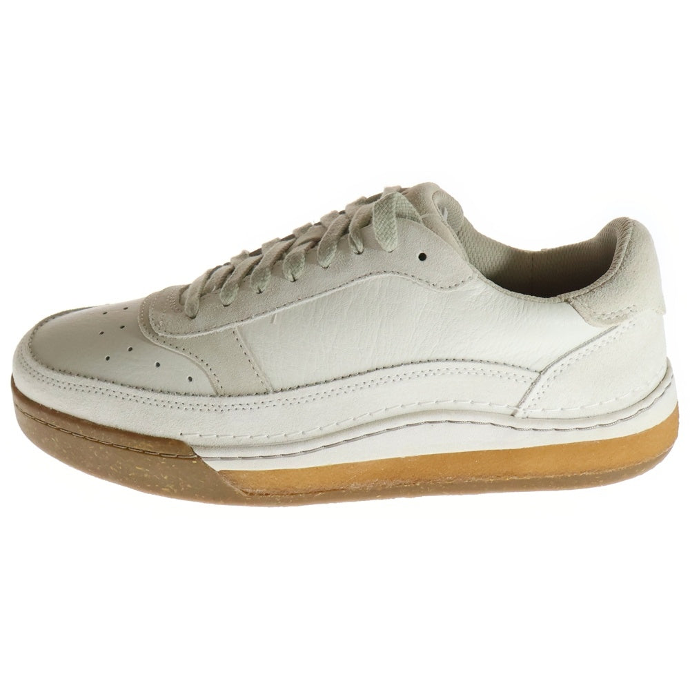 Clarks(クラークス) CRAFTCOURT LACE クラフトコートレース プラットフォーム ローカットスニーカー ホワイト US11/28cm