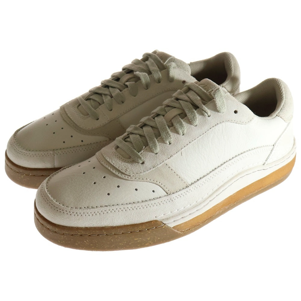 Clarks(クラークス) CRAFTCOURT LACE クラフトコートレース プラットフォーム ローカットスニーカー ホワイト US11/28cm