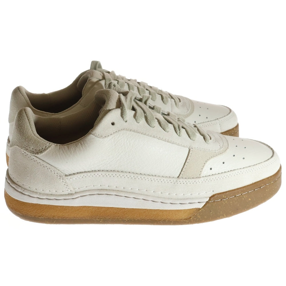 Clarks(クラークス) CRAFTCOURT LACE クラフトコートレース プラットフォーム ローカットスニーカー ホワイト US11/28cm