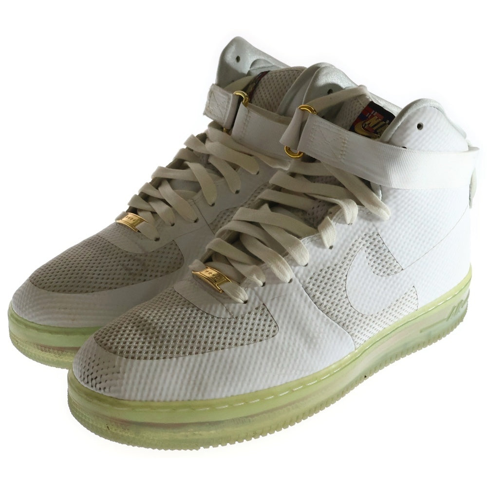 NIKE(ナイキ) 【観賞用】AIR FORCE 1 CMFT LUX QS エアフォース1 コンフォート ラックス クイックストライク ハイカットスニーカー ホワイト US11/29cm 789748-100