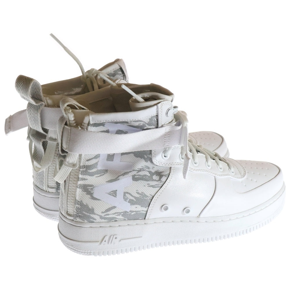 NIKE(ナイキ) SF AIR FORCE 1 MID エアフォース1 カモ柄 ミッドカットスニーカー ホワイト US11/29cm AA1129-100