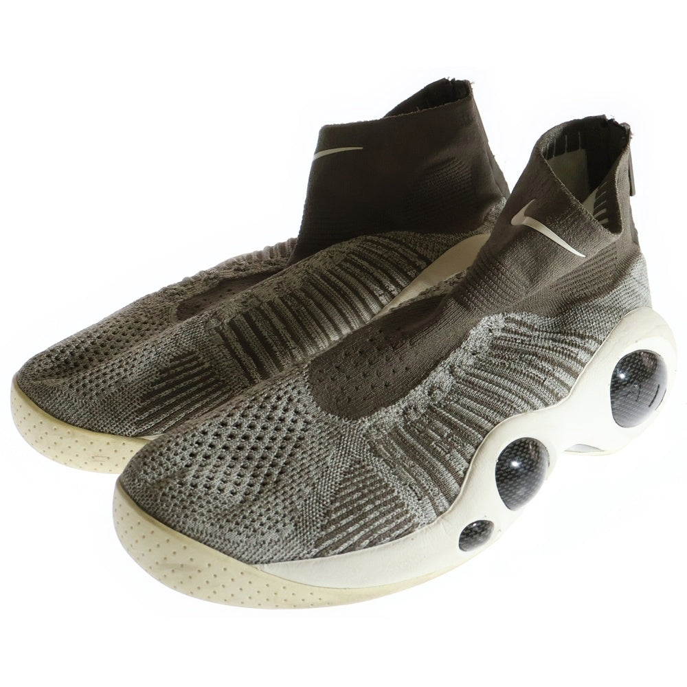 NIKE(ナイキ) FLIGHT BONAFIDE フライトボナファイド メッシュ ハイカットスニーカー グレー US11/29cm 917742-201