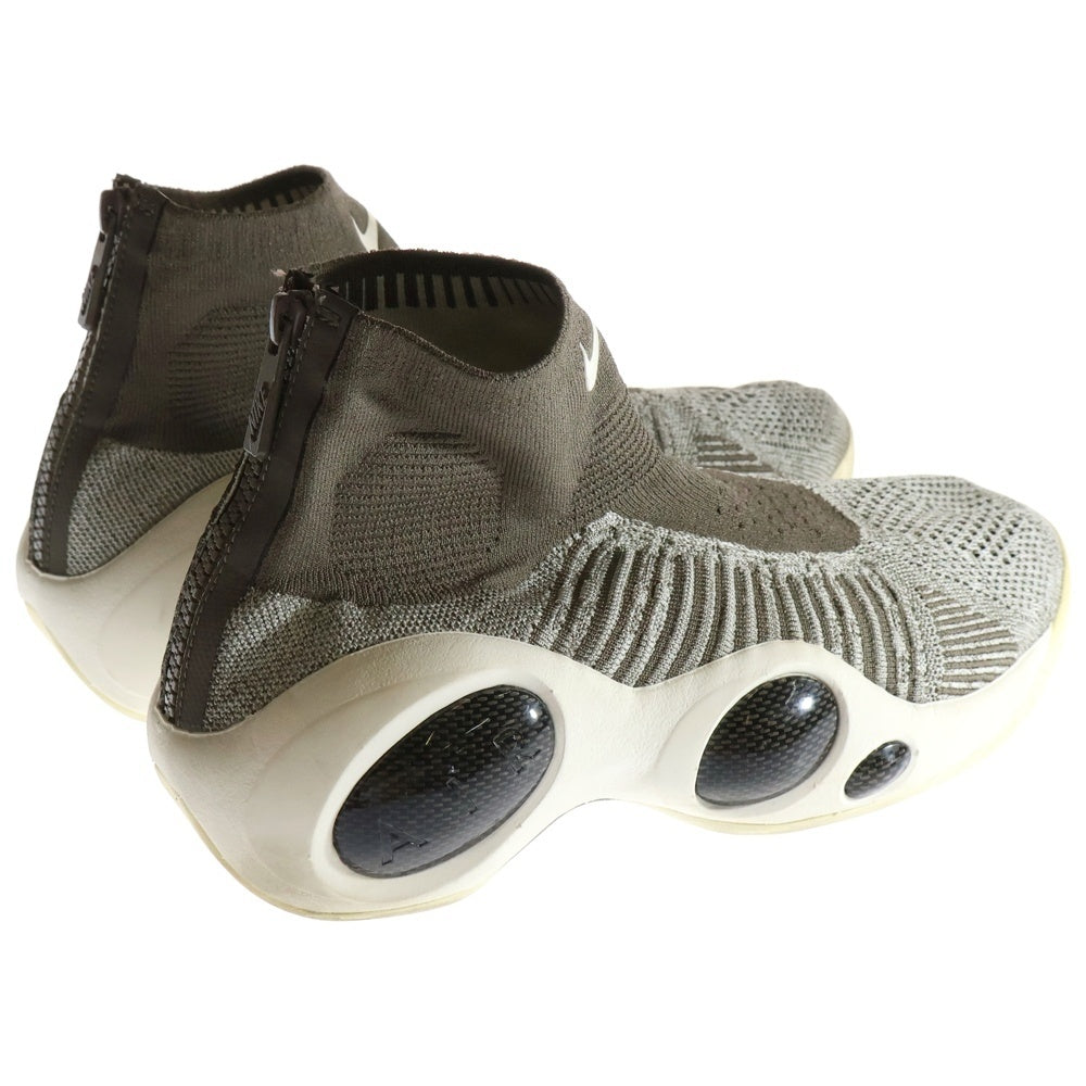 NIKE(ナイキ) FLIGHT BONAFIDE フライトボナファイド メッシュ ハイカットスニーカー グレー US11/29cm 917742-201