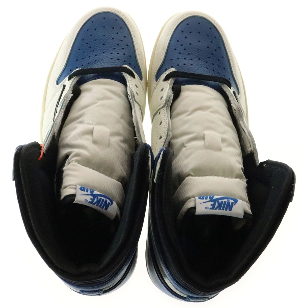 NIKE(ナイキ) ×TRAVIS SCOTT FRAGMENT AIR JORDAN 1 RETRO HIGH OG SP トラヴィススコット フラグメント エアジョーダン1 ハイカットスニーカー US11/29cm DH3227-105