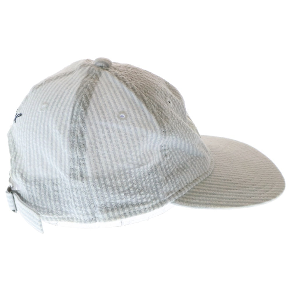 KITH(キス) ×NEW ERA ニューエラ ニューヨークヤンキース ストライプ キャップ 帽子 グレー