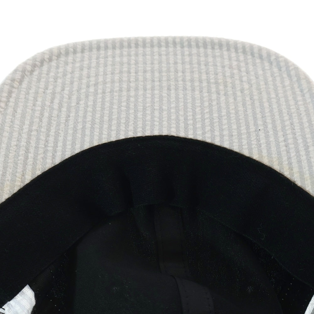 KITH(キス) ×NEW ERA ニューエラ ニューヨークヤンキース ストライプ キャップ 帽子 グレー