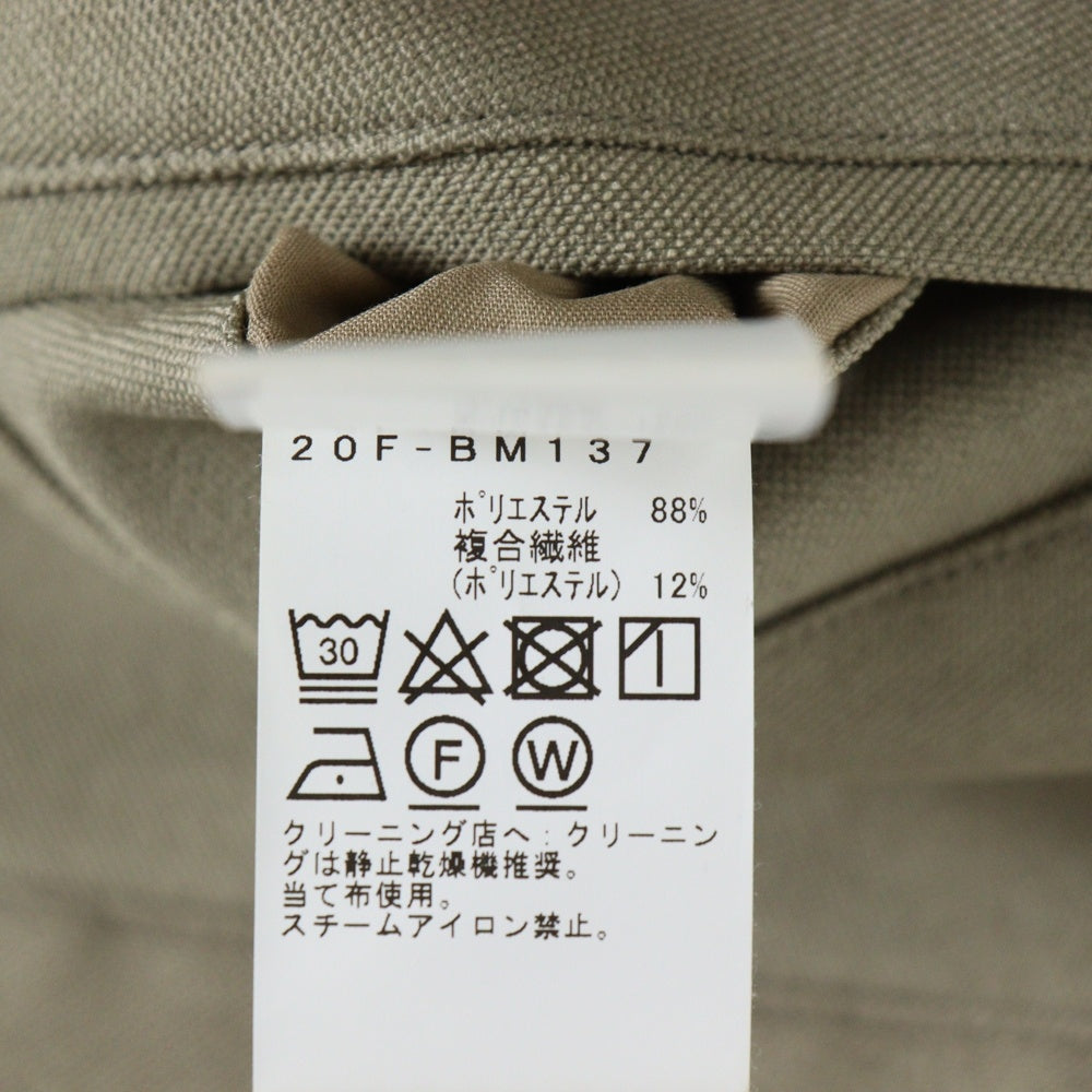 BEAMS(ビームス) 20AW スラックス ロングパンツ ベージュ 20F-BM137