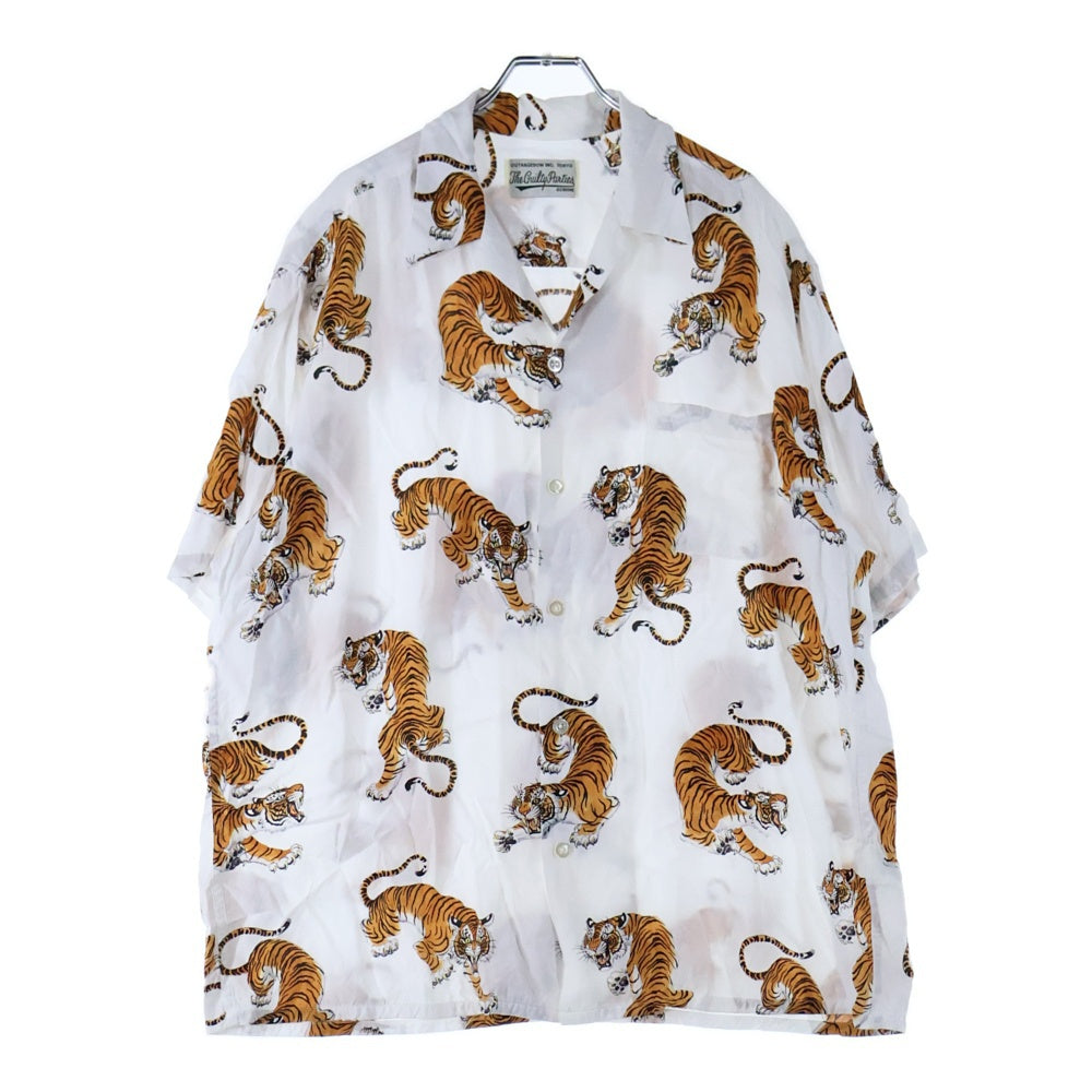 WACKO MARIA(ワコマリア) TIM LEHI HAWAIIAN S/S SHIRT ティムリーハイ ハワイアン アロハレーヨン 半袖シャツ ホワイト