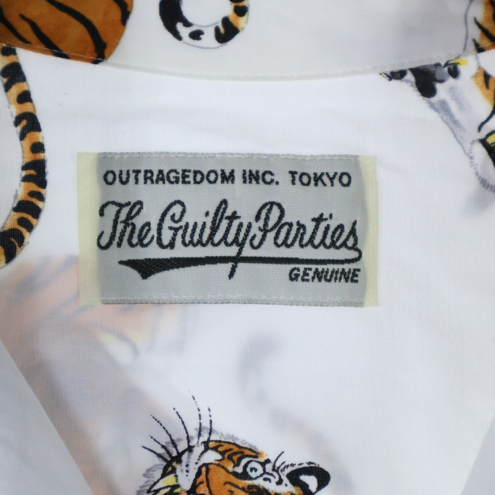 WACKO MARIA(ワコマリア) TIM LEHI HAWAIIAN S/S SHIRT ティムリーハイ ハワイアン アロハレーヨン 半袖シャツ ホワイト
