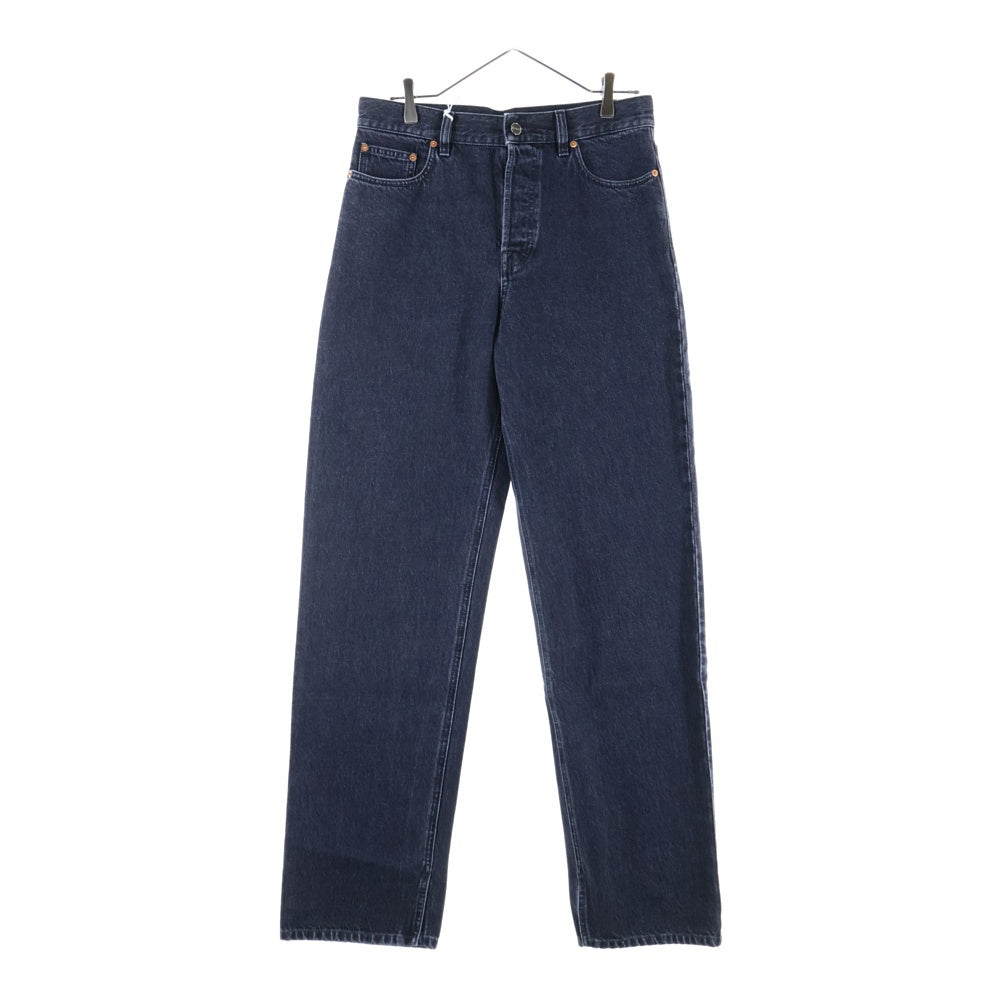 GUCCI(グッチ) 25SS ラベル ストレート デニムパンツ ブラック 786815 XDC87 レディース