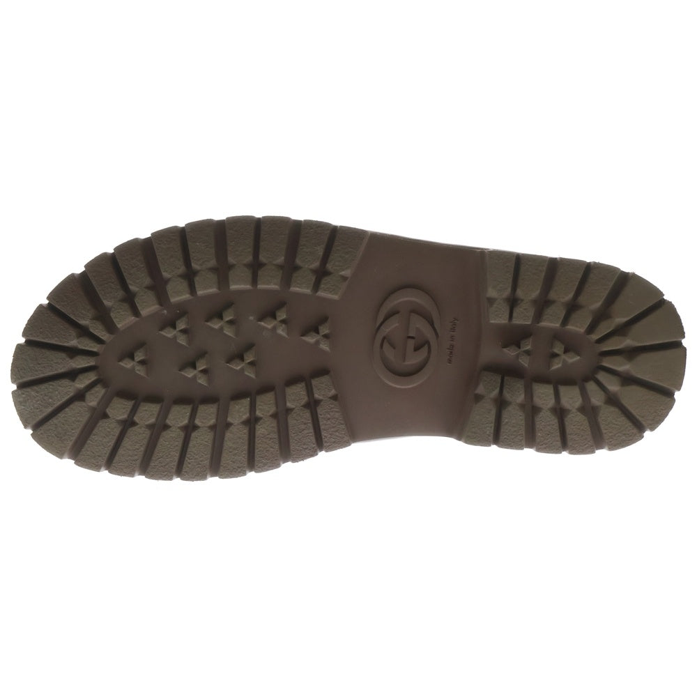 GUCCI(グッチ) GGスプリーム ホースビット サンダル ミュール ブラウン 655571