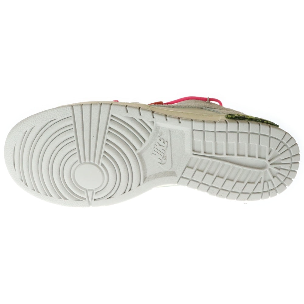NIKE(ナイキ) ×OFF-WHITE DUNK LOW オフホワイト ダンク ローカットスニーカー グレー US12/30cm DJ0950-117
