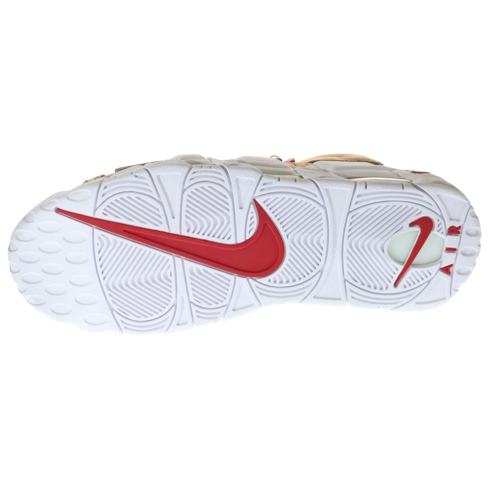 NIKE(ナイキ) 17SS ×SUPREME AIR MORE UPTEMPO METALLIC GOLD シュプリーム エアモアアップテンポ ハイカットスニーカー ゴールド US11.5/29.5cm 902290-700