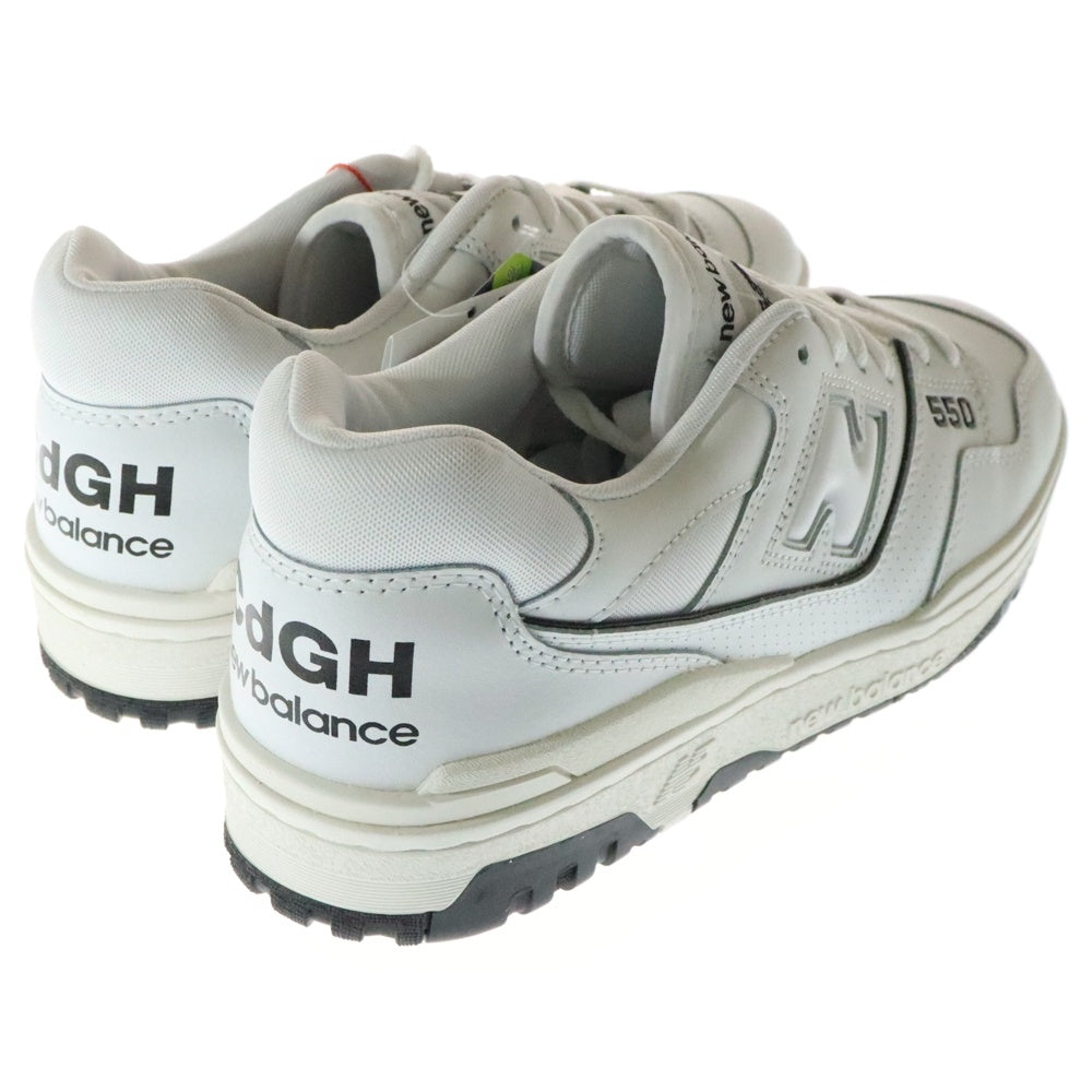 New Balance(ニューバランス) ×COMME des GARCONS HOMME BB550CDG コムデギャルソンオム レザー ローカットスニーカー ホワイト US11/29cm