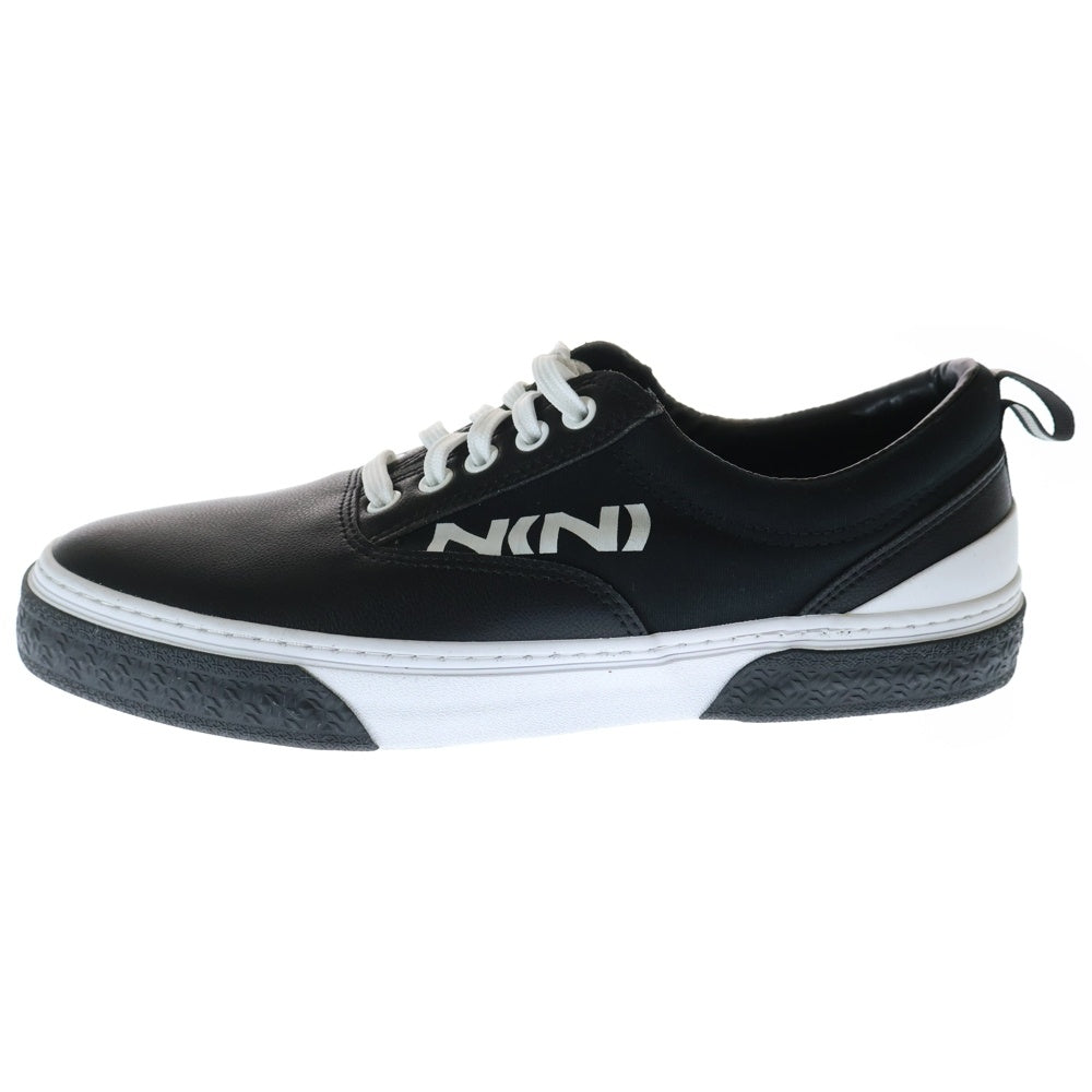 NUMBER (N)INE(ナンバーナイン) ×SLACK レザー ローカットシューズ ブラック US9.5/27.5cm