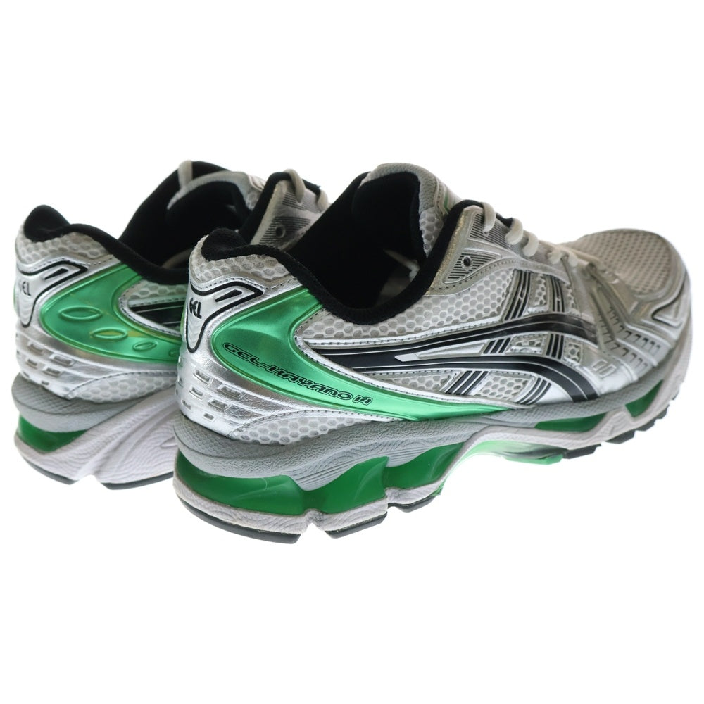 ASICS(アシックス) GEL-KAYANO 14 ゲルカヤノ ローカットスニーカー シルバー/グリーン US8.5/26.5cm 1201A019-110