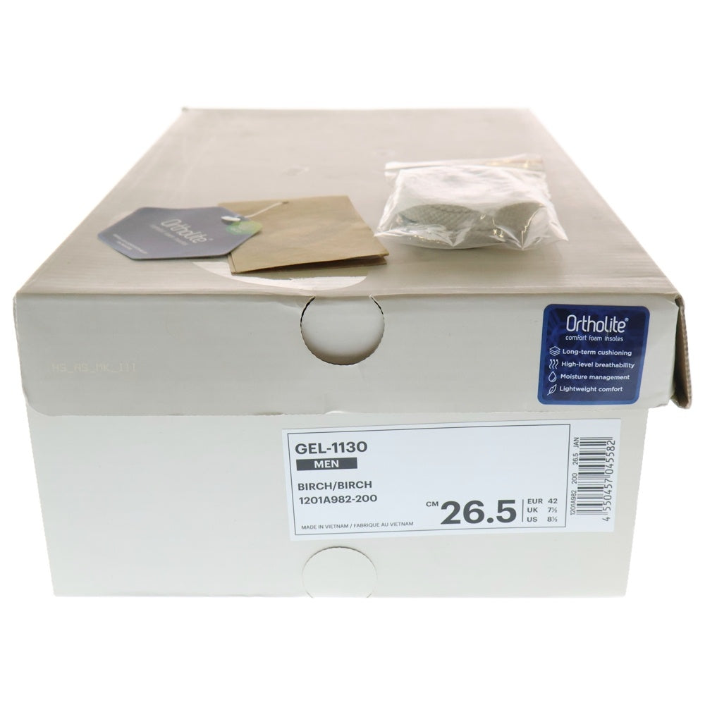 ASICS(アシックス) ×HAL STUDIOS GEL-1130 MK3 ハルスタジオ ゲル ローカットスニーカー ホワイト US8.5/26.5cm 1201A982-200