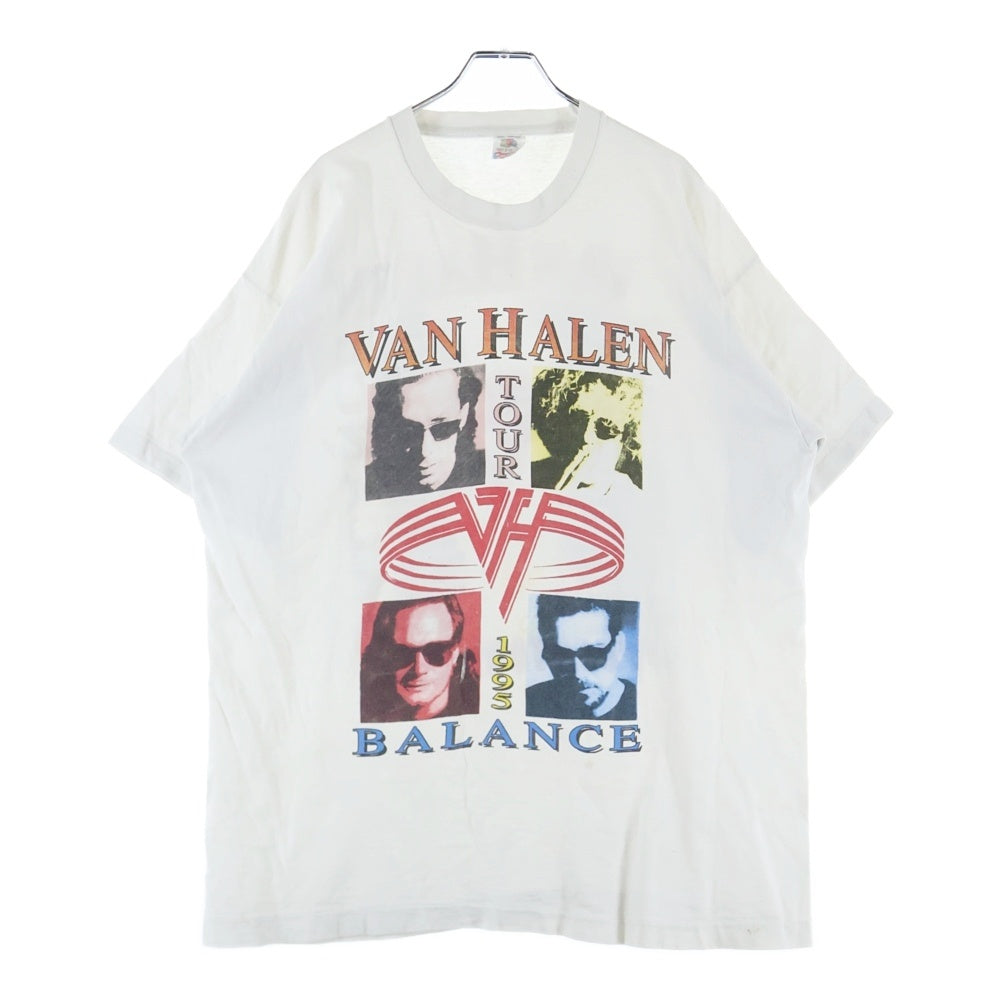 VINTAGE(ヴィンテージ) 95's VAN HALEN BALANCE ヴァンヘーレン Tシャツ 半袖カットソー ヴィンテージTシャツ ホワイト