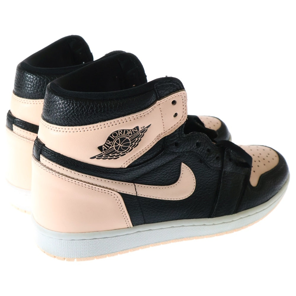 NIKE(ナイキ) AIR JORDAN 1 RETRO HIGH CRIMSON TINT エアジョーダン1 レトロ ハイカットスニーカー クリムゾンティント ブラック/ピンク US11/29cm 555088-081