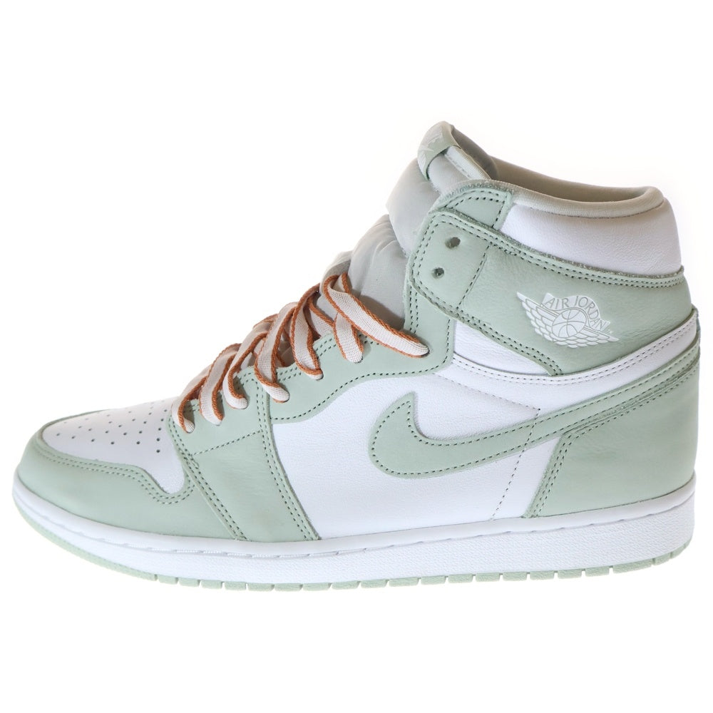 NIKE(ナイキ) WMNS AIR JORDAN 1 HIGH OG SEAFOAM ウィメンズ エアジョーダン1 シーフォーム ハイカットスニーカー ホワイト US12/29cm CD0461-002