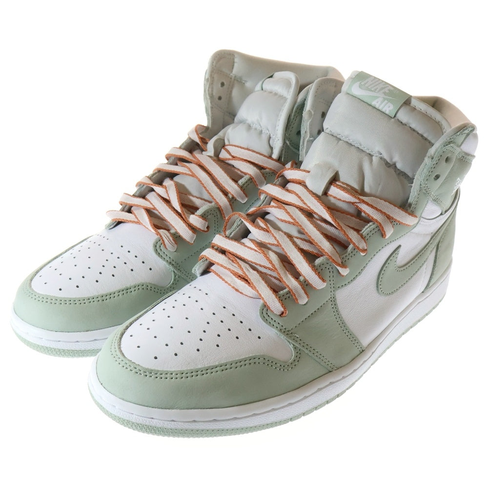 NIKE(ナイキ) WMNS AIR JORDAN 1 HIGH OG SEAFOAM ウィメンズ エアジョーダン1 シーフォーム ハイカットスニーカー ホワイト US12/29cm CD0461-002