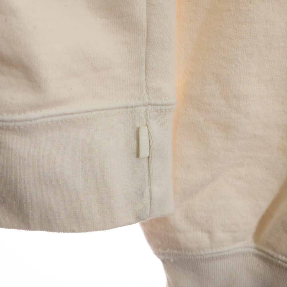 SUPREME(シュプリーム) 19SS Tag Logo Hooded Sweatshirt タグロゴフーデッドスウェットシャツ プルオーバーパーカー ロゴ刺繍 アイボリー
