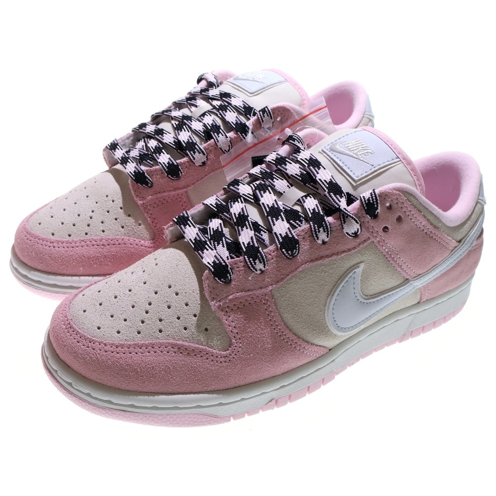 NIKE(ナイキ) WMNS DUNK LOW LX ダンクロー ローカットスニーカー ピンク/ホワイト US8/25cm DV3054-600