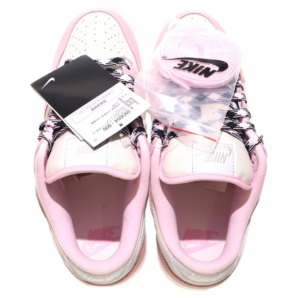 NIKE(ナイキ) WMNS DUNK LOW LX ダンクロー ローカットスニーカー ピンク/ホワイト US8/25cm DV3054-600